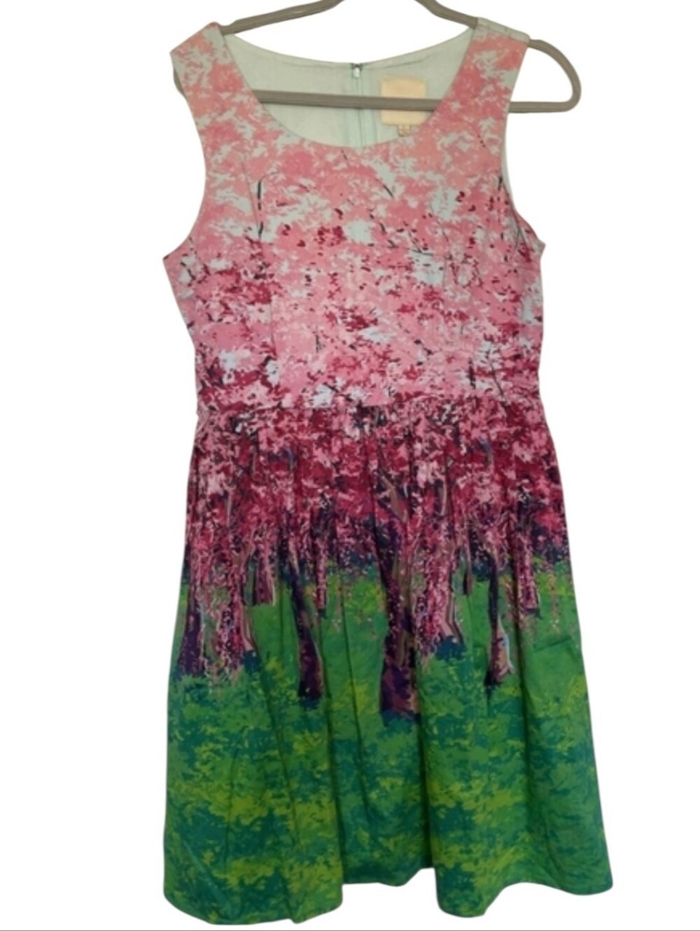 Modcloth Size Large Cherry Blossom Dress